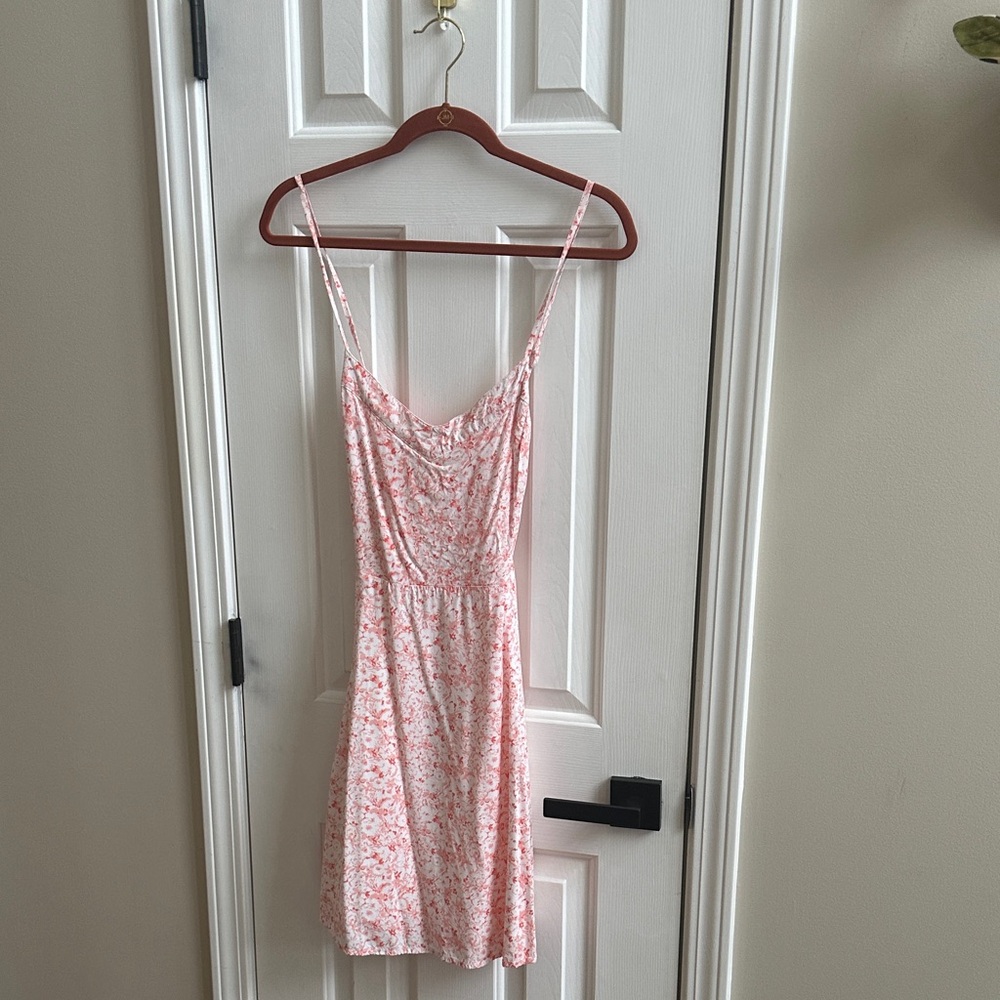 GAP Pink Floral Mini Dress